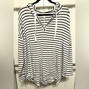 Market and Spruce Kallon Brushed Knit Hoodie